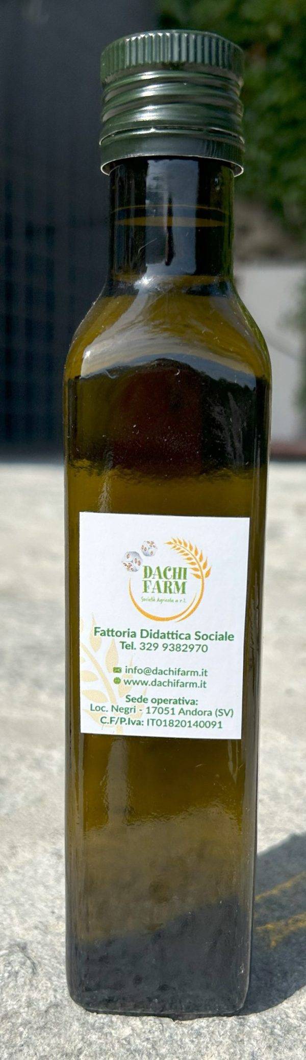 Olio extravergine di oliva taggiasca 250 ml