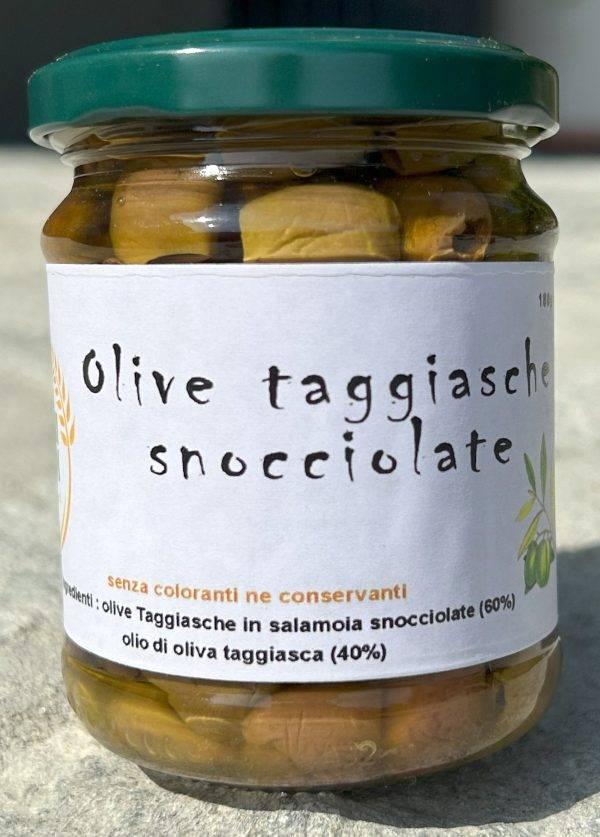 Olive taggiasche denocciolate